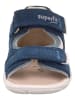 superfit Leren sandalen "Nino" donkerblauw