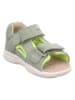 superfit Leder-Sandalen "Nino" in Grün