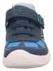 superfit Skórzane buty barefoot "Trace" w kolorze granatowym
