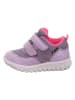 superfit Skórzane sneakersy "Sport 7" w kolorze fioletowym
