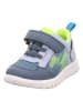 superfit Leder-Sneakers "Sport 7" in Blau/ Hellblau