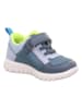 superfit Leren sneakers "Sport 7" blauw/lichtblauw