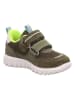 superfit Skórzane sneakersy "Sport 7" w kolorze khaki