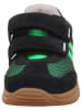 superfit Skórzane sneakersy "Storm" w kolorze zielono-czarnym