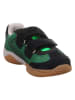 superfit Skórzane sneakersy "Storm" w kolorze zielono-czarnym