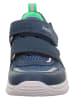superfit Skórzane sneakersy "Storm" w kolorze granatowym