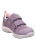 superfit Skórzane sneakersy "Storm" w kolorze fioletowym