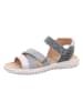 superfit Leren sandalen "Sparkle" grijs
