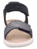 superfit Leren sandalen "Sparkle" donkerblauw
