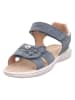 superfit Leren sandalen "Sparkle" grijs