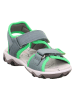superfit Sandalen "Mike 3.0" in Grau/ Grün