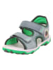 superfit Leren sandalen "Mike 3.0" grijs/groen