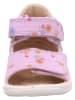 superfit Leder-Sandalen "Polly" in Rosa