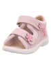 superfit Leren sandalen "Polly" lichtroze