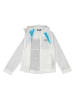 The North Face Windbreaker in Weiß/ Hellblau