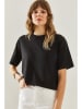 Bianco Lucci Shirt in Schwarz