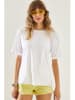 Bianco Lucci Shirt wit