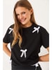 Bianco Lucci Shirt zwart/wit