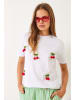 Bianco Lucci Shirt in Weiß