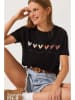 Bianco Lucci Shirt zwart