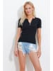 Trend Alacati Shirt in Schwarz