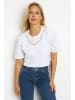 Cool & Sexy Shirt in Weiß
