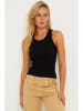 Cool & Sexy 2er-Set: Tops in Schwarz/ Weiß