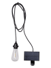 STAR Trading Ledsolarlamp "Cord Set" zwart - (H)21 cm