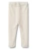 Wheat Woll-Leggings ''Agi'' in Creme