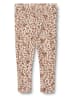Wheat Woll-Leggings ''Agi'' in Beige/ Rosa