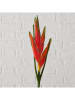 Boltze 3x 2er-Set: Dekozweige "Heliconia" in Pink/ Orange - (H)83 cm
