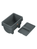 Hailo Mülleimer ''ÖkoMini S'' in Grau - (B)25 x (H)16 x (T)17 cm
