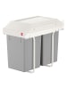 Hailo System segregacji śmieci "Multi-Box duo L" do zabudowy - 26 x 43 x 50 cm