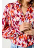 Garcia Bluse in Rot/ Bunt