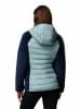 Columbia Functionele jas "Powder Lite II Sherpa" lichtblauw/donkerblauw