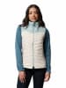 Columbia Steppweste "Powder Pass III" in Creme