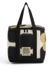 Regatta Kühltasche "Orla Kiely" in Schwarz/ Beige - (B)30 x (H)22 x (T)20 cm - 12 l