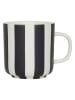 OYOY living design Kop "Toppu" zwart/wit - Ø 8,5 cm x (H)9 cm