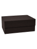 OYOY living design Aufbewahrungsbox "Hako" in Schwarz - (B)25 x (H)15 cm