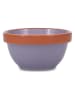 Salt and Pepper Schale "Duo" in Lila/ Orange - (H)5 x Ø 9 cm