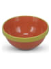 Salt and Pepper Schale "Duo" in Orange/ Grün - (H)6,5 x Ø 15,5 cm