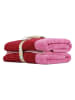 Salt and Pepper 2er-Set: Handtücher "Pixie" in Rot/ Pink - (L)100 x (B)50 cm
