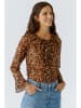 Oui Blouse lichtbruin