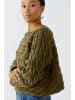 Oui Pullover in Khaki