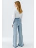 Oui Jeans - Flared fit - in Hellblau