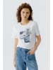 Oui Shirt in Weiß