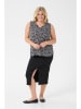 KAFFE curve Top in Schwarz