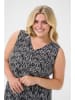 KAFFE curve Top w kolorze czarnym