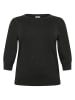 KAFFE curve Pullover in Schwarz