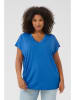 KAFFE curve Shirt blauw